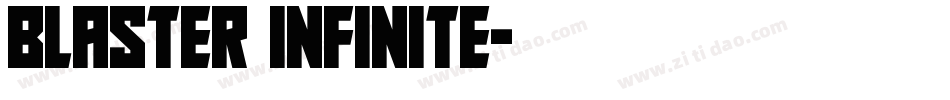 Blaster Infinite字体转换